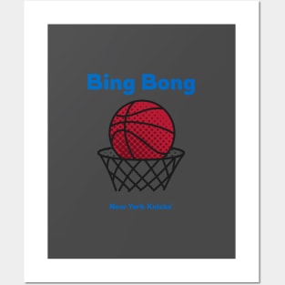 Bing Bong New York Knicks Spoof Posters and Art